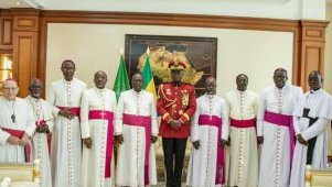 Rencontre fructueuse entre le président de la transition et la Conférence épiscopale gabonaise