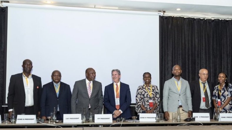 La Confédération africaine de tennis a un nouveau président et des responsables de zones