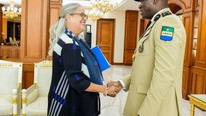 Oligui Nguema rencontre la coordinatrice des Nations Unies pour des discussions fructueuses