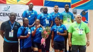 Le Gabon brille aux championnats d’Afrique centrale de tennis de table à Yaoundé